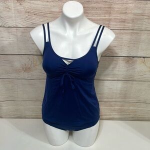 NWT Woman’s BCA Small Blue Tankini Two Piece Swimsuit